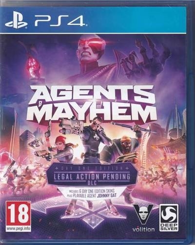 Agents of Mayhem - PS4 (B Grade) (Genbrug)